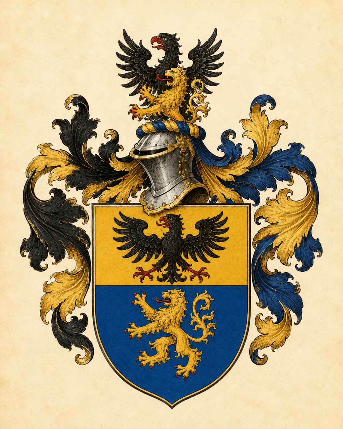 Pachta akvarel